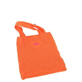 Sonia Rykiel-Cotton shoulder bag-Orange