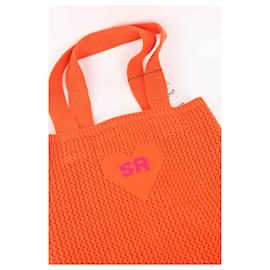 Sonia Rykiel-Cotton shoulder bag-Orange