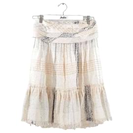 Chanel-cotton skirt-Beige