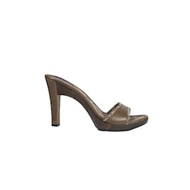 Gucci-Leather Heels-Brown