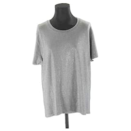 Alexandre Vauthier-camiseta de algodón-Gris