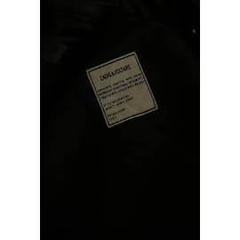 Zadig & Voltaire-Leather coat-Black