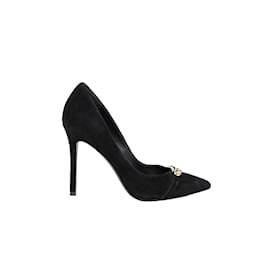 Stella Luna-Suede heels-Black