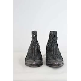 Zadig & Voltaire-Boots en cuir-Noir