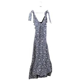 SéZane-Cotton dress-Blue