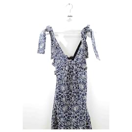SéZane-Cotton dress-Blue
