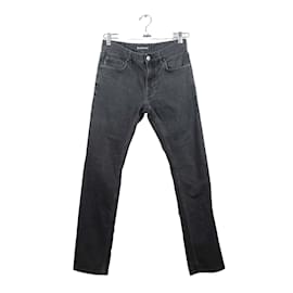 Balenciaga-Jeans slim in cotone-Nero