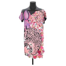 Manoush-Silk dress-Pink