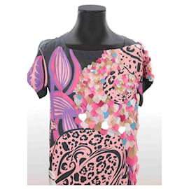 Manoush-Silk dress-Pink