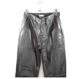 Claudie Pierlot-Leather pants-Black
