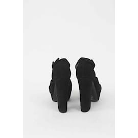 Miu Miu-Suede heels-Black