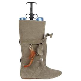 Zadig & Voltaire-Boots en cuir-Marron