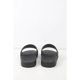 Bottega Veneta-Black sandals-Black
