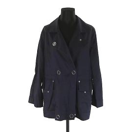 Sandro Trench in cotone Blu