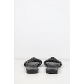 By Far-Leather mules-Black
