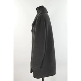 Gerard Darel-Cappotto di lana-Grigio