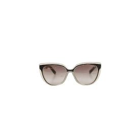 Jimmy Choo Occhiale oversize argento Argento