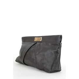 Marc Jacobs-Leather Clutch Bag-Black