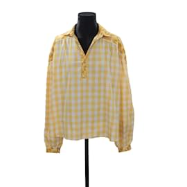 Autre Marque-Cotton shirt-Yellow