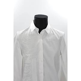 Ermanno Scervino-Baumwoll-Shirt-Weiß