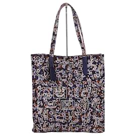 Coach-X Keith Haring Einkaufstasche-Mehrfarben