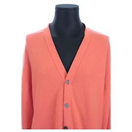 Hermès-Cardigan en cachemire-Orange