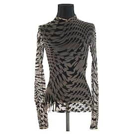 Thierry Mugler-Camiseta-Bege