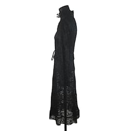 See by Chloé-Dress with lace-Black