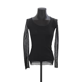 Jean Paul Gaultier-Top preto-Preto