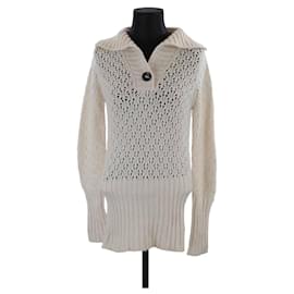 Franck Namani-Wool sweater-White