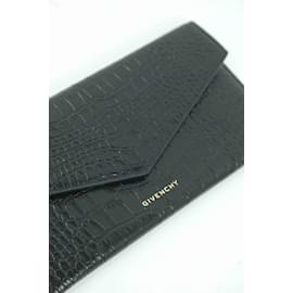 Givenchy-Petite maroquinerie en cuir-Noir