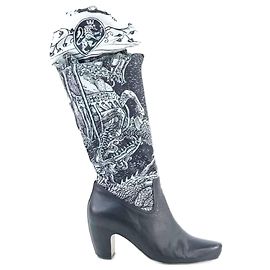 Lanvin Botas de cuero Blanco
