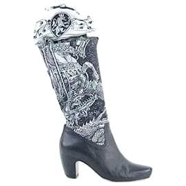 Lanvin Botas de couro Branco