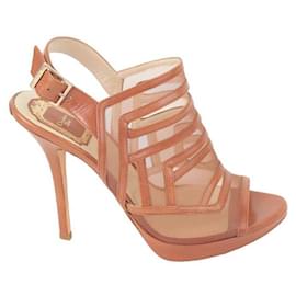 Dior-Leather Heels-Brown