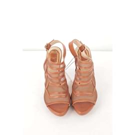 Dior-Leather Heels-Brown