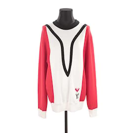 Louis Vuitton-Camisola de algodão-Vermelho