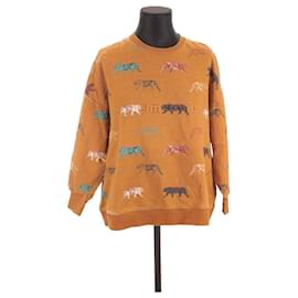 Heimstone-Cotton sweater-Brown