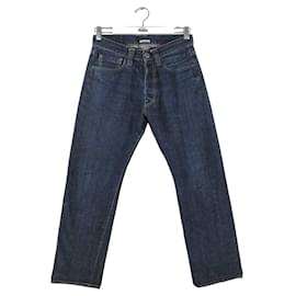 Prada-Straight cotton jeans-Blue