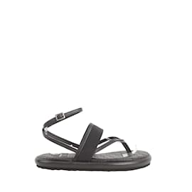 Pierre Hardy-Sapatos de sandália de couro-Preto