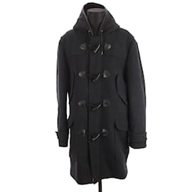 Schott-Wool coat-Black