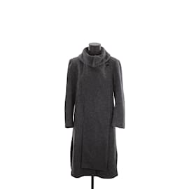 Lemaire-Abrigo de lana-Negro