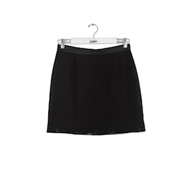 Balenciaga-Black mini skirt-Black