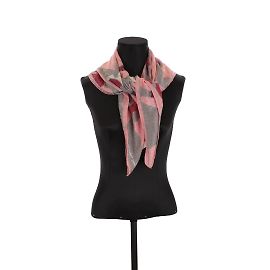 Courreges Seta quadrata Rosa