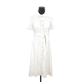 SéZane-Robe en coton-Blanc