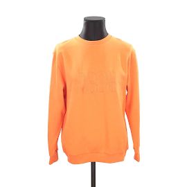 Autre Marque Maglione di cotone arancione Arancione