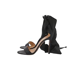 Gianvito Rossi-Canvas heels-Black
