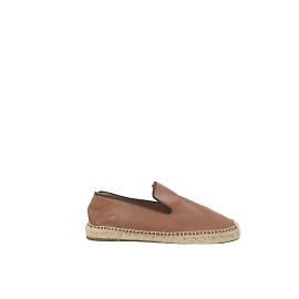 Céline Espadrilles en cuir Marron