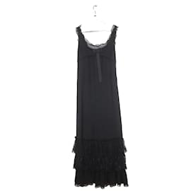 Dolce & Gabbana-Vestido con encaje-Negro