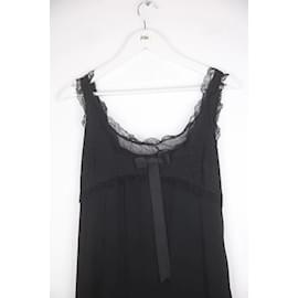 Dolce & Gabbana-Dress with lace-Black