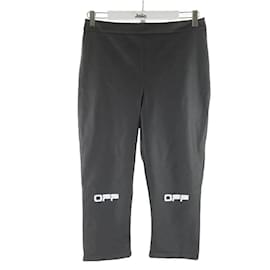 Off White Schwarze Hose Schwarz